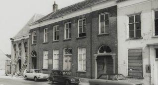 Pand Radio-Distributie vlak voor de sloop ( WBA) Koevoetstraat 43 Bergen op Zoom