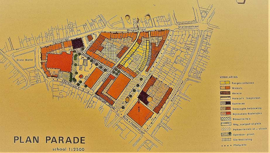 Parade-plan( in 2 delen) 1973 – 1981
